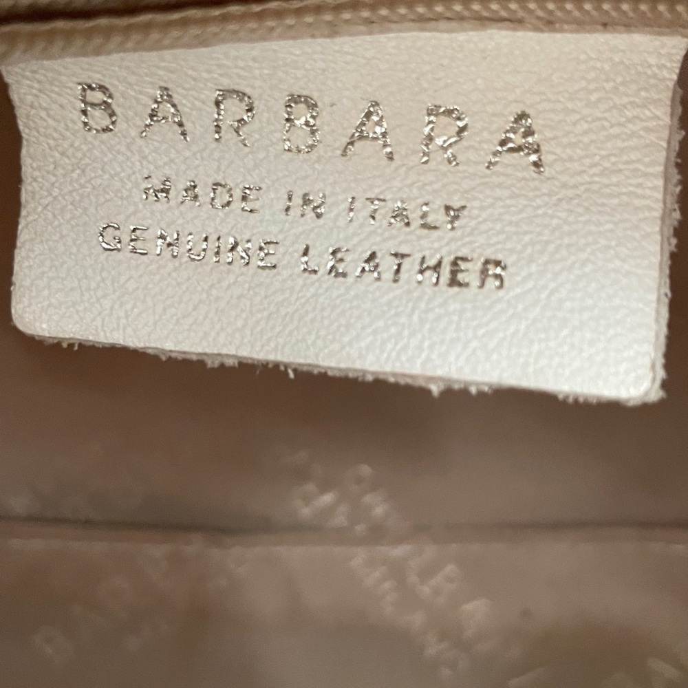 Barbara Milano Leather Diamond Detailed Mini Shoulder Handbag - Picture 7 of 8